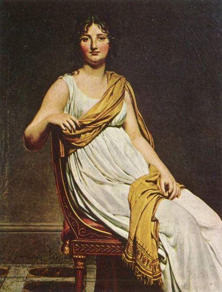 Jacques-Louis  David Portrait of Madame de Verninac